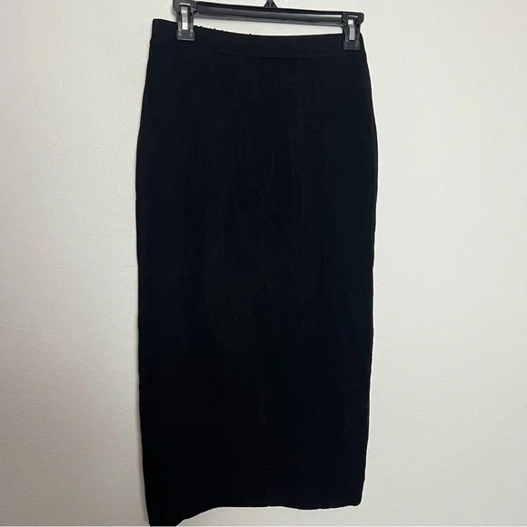 Jonathan Simkhai black bandage knit bodycon midi skirt Size Medium - Picture 3 of 6